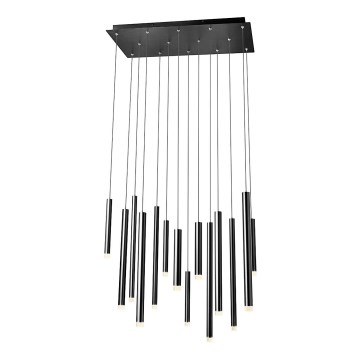 Redo 01-2056 - Lampadario LED a sospensione con filo MADISON 14xLED/4W/230V nero