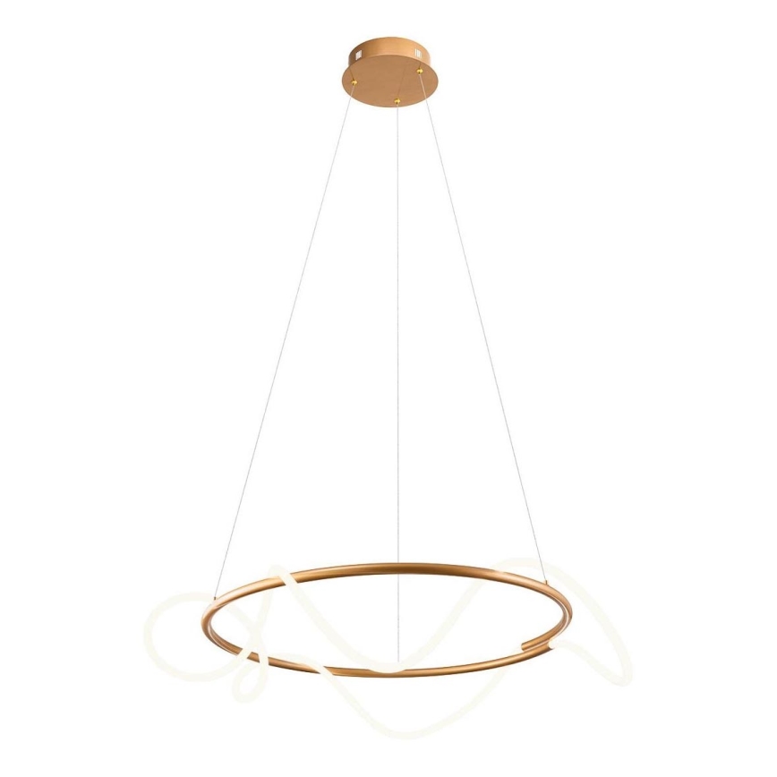 Redo 01-2110 - Lampadario a sospensione con filo LED dimmerabile CORRAL LED/40W/230V 3000K oro