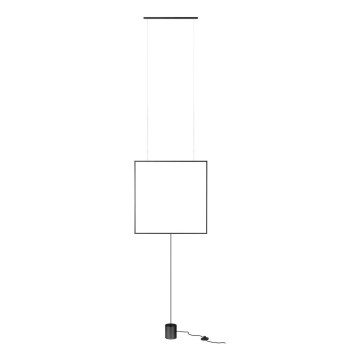 Redo 01-2134 - Lampada LED da terra SLICK LED/28W/230V nero