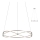 Redo 01-2251 - Lampadario a sospensione con filo LED dimmerabile QUARK LED/43W/230V 3000K diametro 60 cm cromo opaco