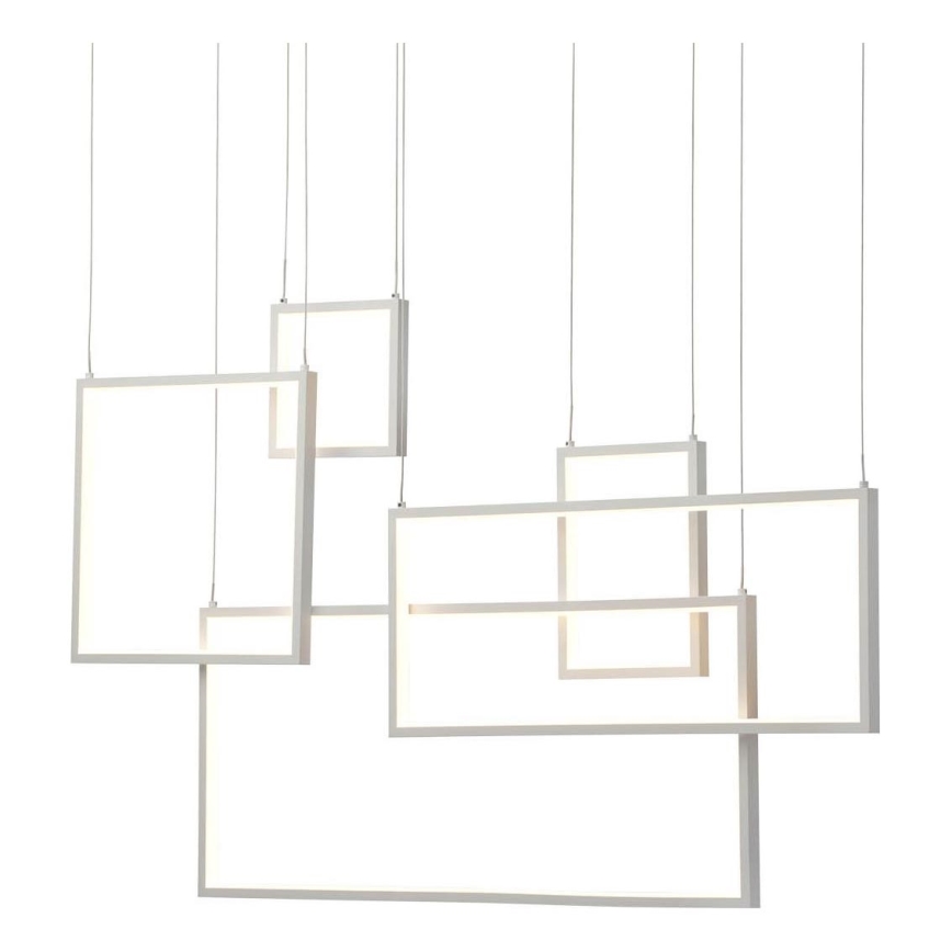 Redo 01-2316 - Suspension LED dimmable sur câble PLANA LED/80W/230V blanche