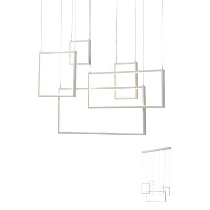 Redo 01-2316 - Suspension LED dimmable sur câble PLANA LED/80W/230V blanche