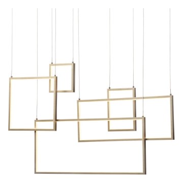 Redo 01-2317 - Lampadario dimmerabile a LED su cavo PLANA LED/80W/230V oro