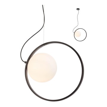 Redo 01-2322 - Suspension filaire KLEIDI 1xE27/42W/230V d. 39 cm noir