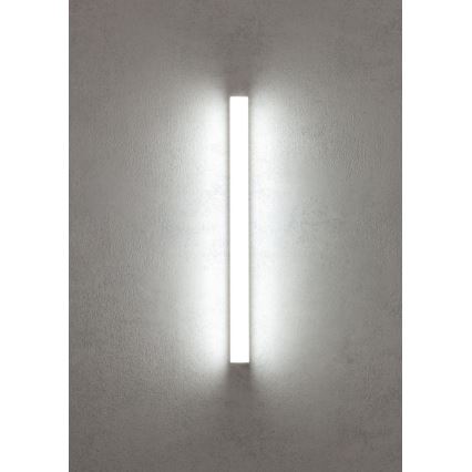 Redo 01-2330 - LED Badezimmerspiegel mit Beleuchtung TASK LED/18W/230V 90 cm CRI 90 IP44 Hochglanz-Chrom