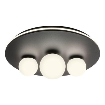 Redo 01-2466 - Plafoniera LED CORUM LED/48W/230V 3000K CRI 90 nera