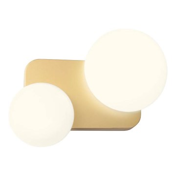 Redo 01-2471 - Applique da parete LUMIEN 2xG9/10W/230V dorato/bianco