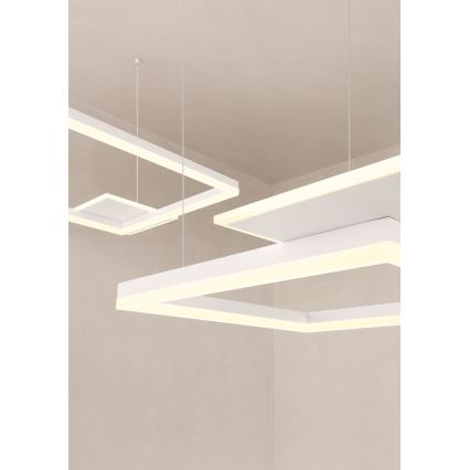 Redo 01-2611 - Suspension LED dimmable sur câble SIGUA LED/110W/230V IRC 90 blanc