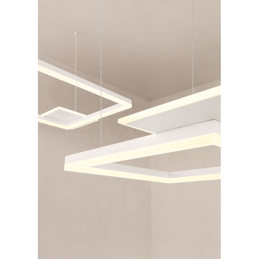 Redo 01-2614 - Lampadario LED dimmerabile a sospensione con cavo SIGUA LED/137W/230V CRI 90 bianco