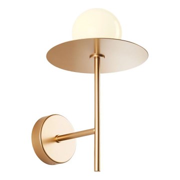 Redo 01-2725 - Applique murale PLATO 1xG9/10W/230V doré