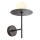 Redo 01-2726 - Applique PLATO 1xG9/10W/230V nero