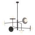 Redo 01-2734 - Suspension-barre PLATO 6xG9/10W/230V noir