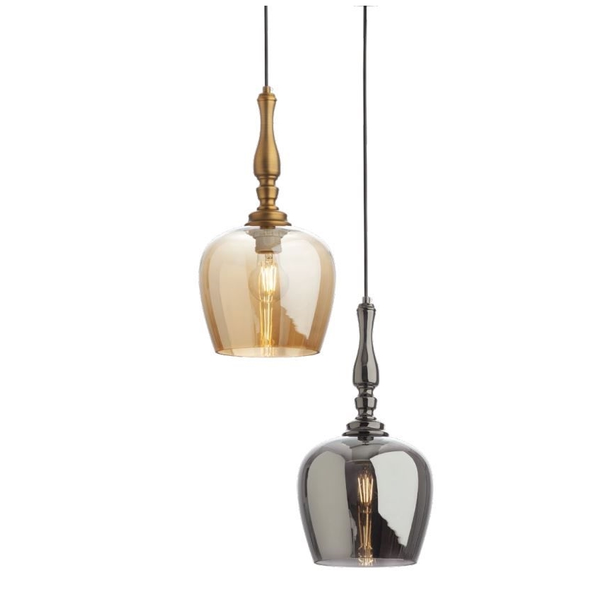 Redo 01-2752 - Suspension filaire TOLL 1xE27/42W/230V noir