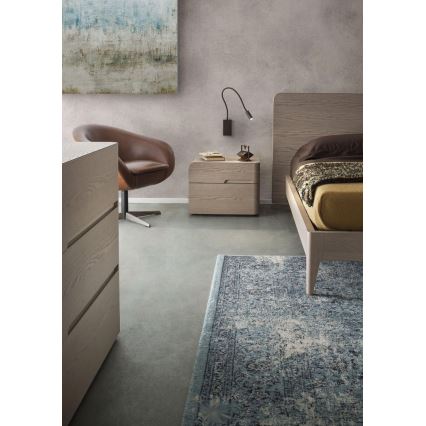 Redo 01-2755 - Lampada flessibile LED WALLIE LED/3W/230V USB CRI 90 nera