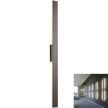 Redo 01-2769 - LED-Wandleuchte WAPI LED/23W/230V 90,5 cm schwarz