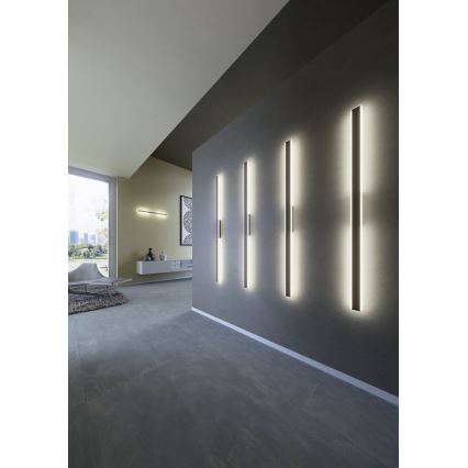 Redo 01-2769 - LED-Wandleuchte WAPI LED/23W/230V 90,5 cm schwarz