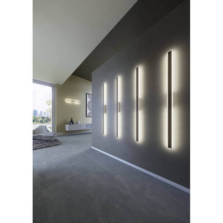 Redo 01-2769 - LED-Wandleuchte WAPI LED/23W/230V 90,5 cm schwarz