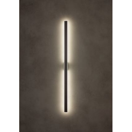 Redo 01-2769 - LED-Wandleuchte WAPI LED/23W/230V 90,5 cm schwarz