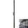 Redo 01-2771 - LED-Wandleuchte WAPI LED/30W/230V 119 cm schwarz