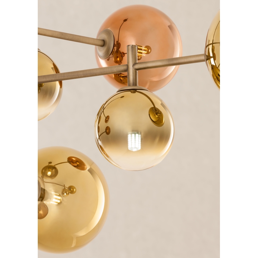 Redo 01-2780 - Suspension filaire ROY 6xG9/10W/230V