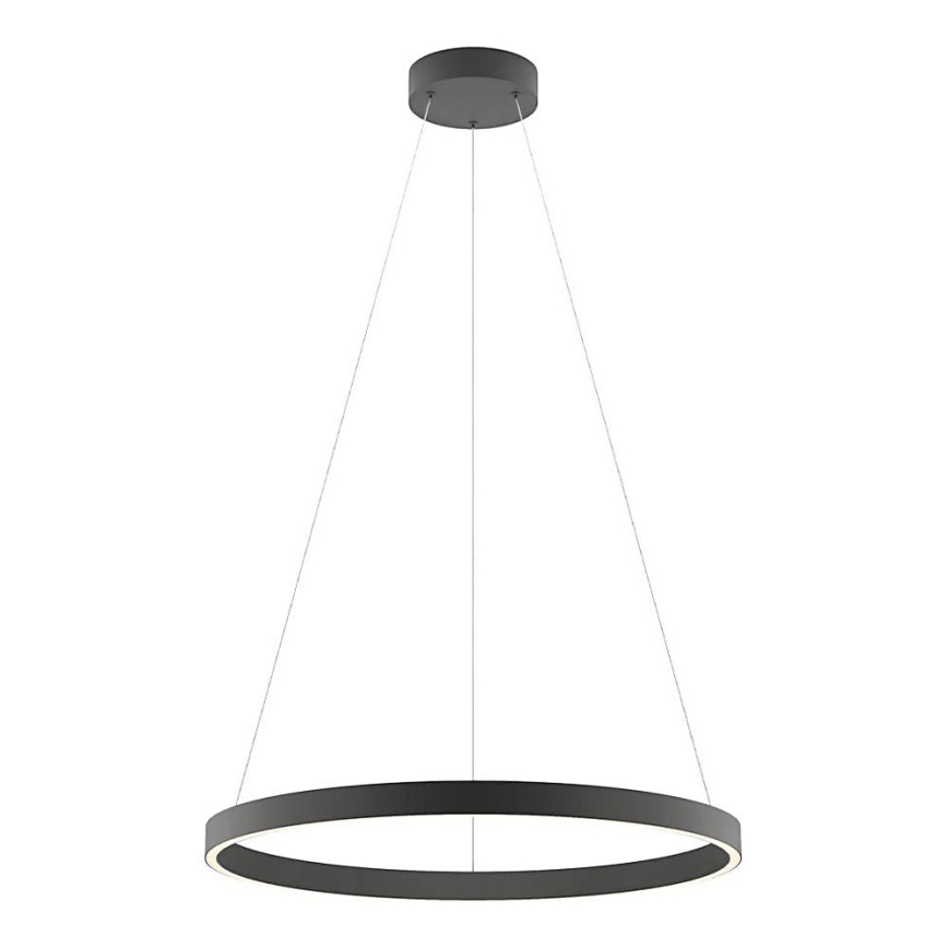 Redo 01-2867 - Lampadario a sospensione con filo LED dimmerabile FEBE LED/37W/230V nero