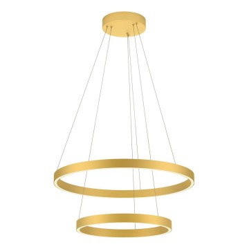 Redo 01-2889 - Lampadario sospeso dimmerabile a cavo FEBE LED/62W/230V dorato