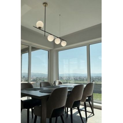 Redo 01-2949 - Suspension filaire ESSENTIAL 4xE14/28W/230V
