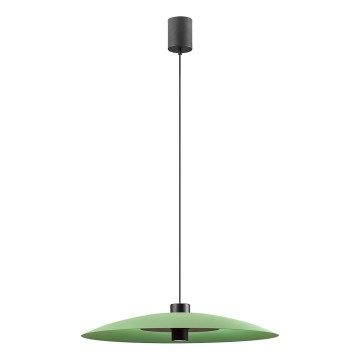 Redo 01-3019 - Lampadario LED sospeso su cavo LARS LED/14W/230V + LED/10W Ø 60 cm CRI 90 verde