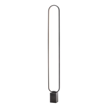 Redo 01-3063 - Lampadaire à intensité variable ADO LED/24W/230V noir