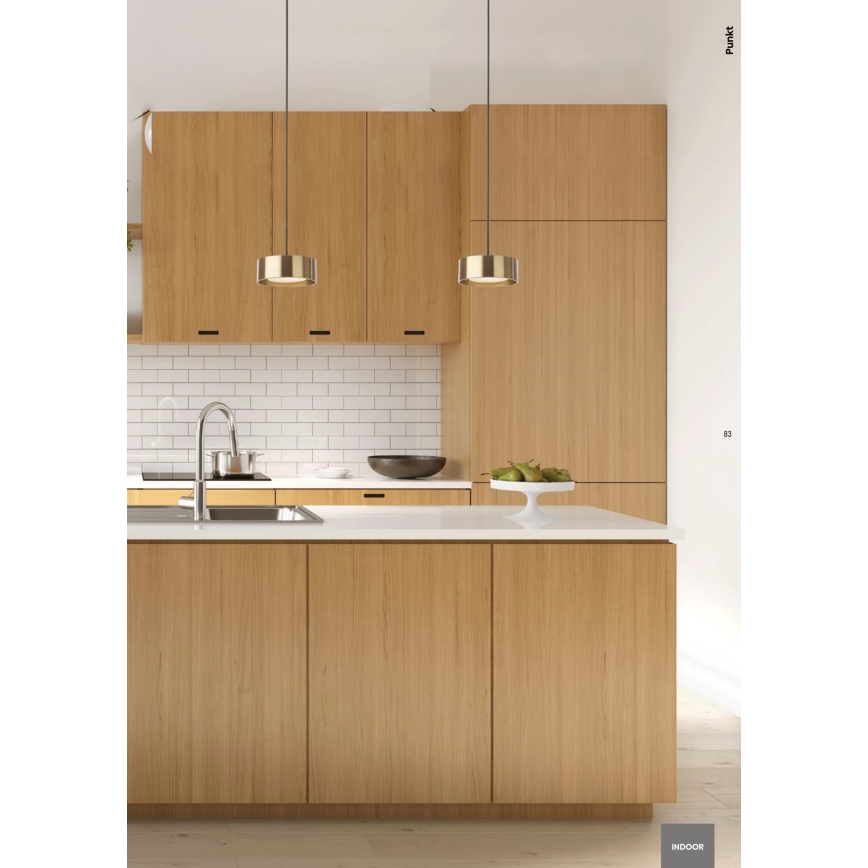 Redo 01-3099 - LED-Hängeleuchte PUNKT LED/6W/230V d 15 cm weiß