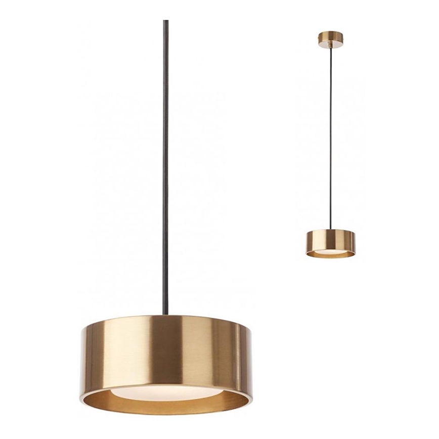 Redo 01-3100 - Lampadario LED a sospensione con filo PUNKT LED/6W/230V diametro 15 cm ottone