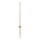 Redo 01-3124 - Applique a LED TABOO LED/11W/230V ottone