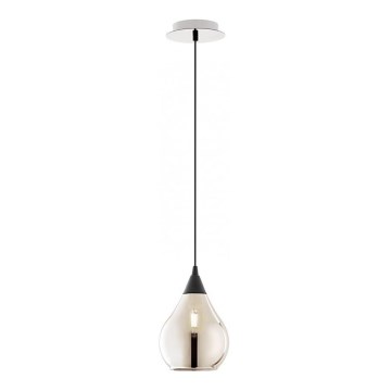 Redo 01-3190 - Lampadario a sospensione con filo TANNER 1xE14/28W/230V diametro 15 cm