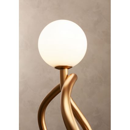 Redo 01-3256 - Lustre sur tige CONFUSIO 3xE14/28W/230V Ø 76 cm doré