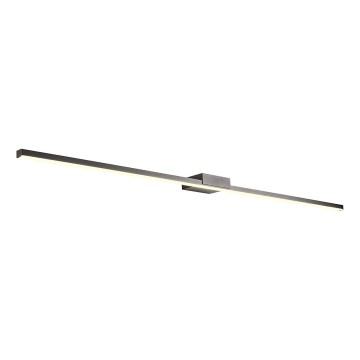 Redo 01-3276 - Illuminazione LED per specchio da bagno ASTON LED/24W/230V 3000/4000K 120 cm CRI 90 IP44 nero