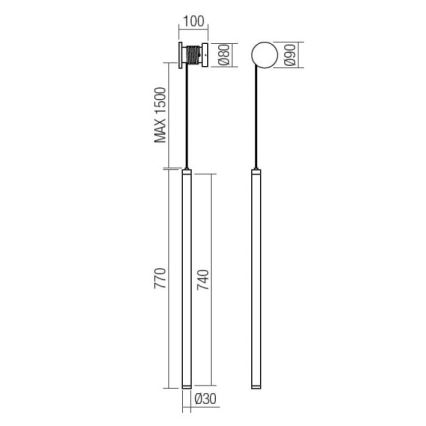 Redo 01-3303 - Dimmbare LED-Wandleuchte SWING LED/16W/230V 3000/4000K CRI 90 Weiß
