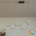 Redo 01-3384 - Lampadario a sospensione con filo LED dimmerabile ATHENA LED/40W/230V 3000/4000/6000K CRI98 nero