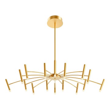 Redo 01-3450 - Lustre LED dimmable sur tige RAYEN LED/80W/230V CRI 90 doré