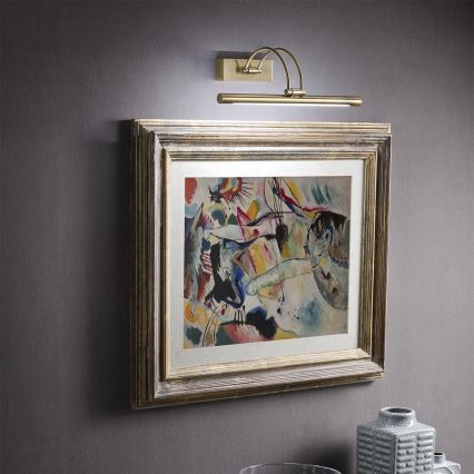 Redo 01-3472 - Lampada LED da quadro IKON LED/7,3W/230V 29,5 cm CRI 92 ottone