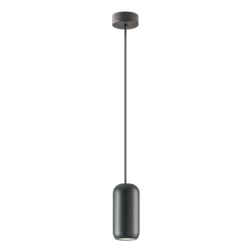 Redo 01-3474 - Hängeleuchte BOOM 1xGU10/10W/230V d 7,6 cm schwarz