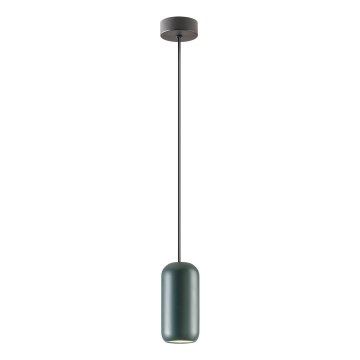 Redo 01-3475 - Suspension filaire BOOM 1xGU10/10W/230V d. 7,6 cm vert