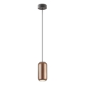 Redo 01-3476 - Suspension filaire BOOM 1xGU10/10W/230V d. 7,6 cm marron