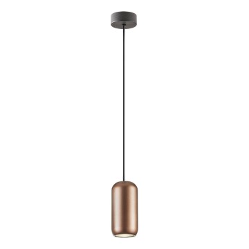 Redo 01-3476 - Suspension filaire BOOM 1xGU10/10W/230V d. 7,6 cm marron