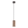 Redo 01-3476 - Suspension filaire BOOM 1xGU10/10W/230V d. 7,6 cm marron