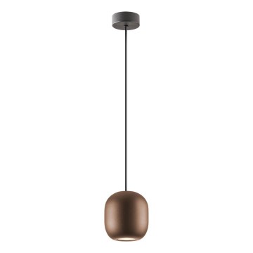 Redo 01-3479 - Hängeleuchte BOOM 1xGU10/10W/230V d 12 cm braun