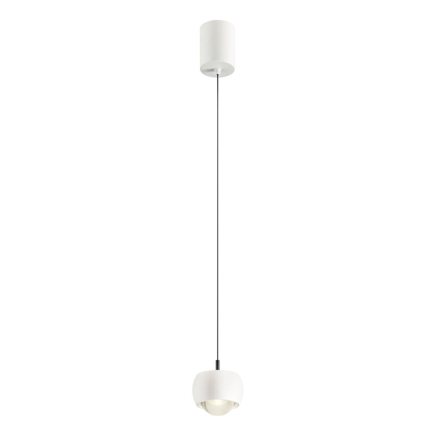 Redo 01-3546 - Lampadario LED a sospensione con filo AVES LED/12W/230V diametro 9,6 cm CRI 90 bianco