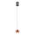 Redo 01-3548 - Lampadario LED a sospensione con filo AVES LED/12W/230V diametro 9,6 cm CRI 90 rame
