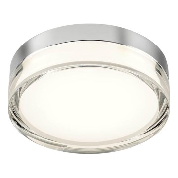 Redo 01-3725 - LED-Deckenleuchte für Badezimmer FRISBI LED/8W/230V d 15 cm CRI 90 IP44 glänzendes Chrom