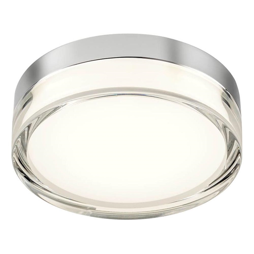 Redo 01-3725 - LED-Deckenleuchte für Badezimmer FRISBI LED/8W/230V d 15 cm CRI 90 IP44 glänzendes Chrom