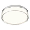 Redo 01-3727 - LED-Deckenleuchte für Badezimmer FRISBI LED/12W/230V d 23 cm CRI 90 3000/4000K IP44 glänzendes Chrom
